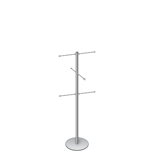 Bag stand 1200mm (approx 4 ft) with 6 hangers